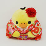 2016 Kiiroitori Kimono Plush Red - Kimono Rilakkuma Theme