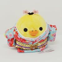 2015 Kiiroitori Kimono Plush Blue - Kimono Rilakkuma Theme