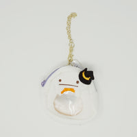 2019 Halloween Obake Zipper Keychain Clear Pouch - Going Out Sumikko - Sumikkogurashi Collection - San-X