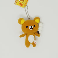Rilakkuma with Dango Plush Keychain - 7th Limited 2004 Remake