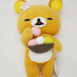2013 Rilakkuma with Sakura & Dango XL Plush - Japanese Sweets