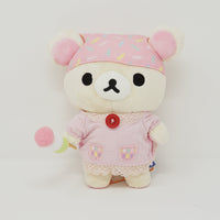 2016 Korilakkuma with Dango Plush - Rilakkuma Tea House Theme - Rilakkuma Store Limited