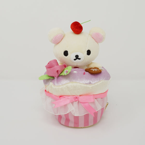 2009 Cupcake Korilakkuma Multipurpose Plush Stand - Rilakkuma Sweets Theme