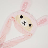 Pink Rilakkuma Bunny Hat with Moving Ears  - Rilakkuma Prize Goods