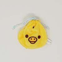 Mini Drawstring Pouch - Kiiroitori  - Rilakkuma Prize Goods