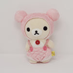 2017 Korilakkuma with Strawberry Melon Pan Outfit Plush - Rilakkuma Bakery Theme
