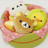 Spring Sweets Set Plush Set - Japanese Sweets Theme - Rilakkuma