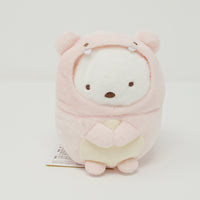 Shirokuma as Pink Dinosaur Plush - Rilakkuma Store Limited - Pretending Dinosaur Theme