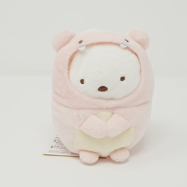 Shirokuma as Pink Dinosaur Plush - Rilakkuma Store Limited - Pretending Dinosaur Theme