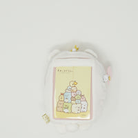 2016 Shirokuma Plush Pass Case with Reel - Sumikkogurashi