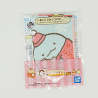 2018 Tokage and Neko with Winter Snacks Hand Towel - Sumikkogurashi
