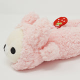 Fuzzy Pink Korilakkuma Zipper Pen Pouch - Rilakkuma