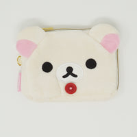 2016 Korilakkuma Plush Pass Case Pouch - Rilakkuma