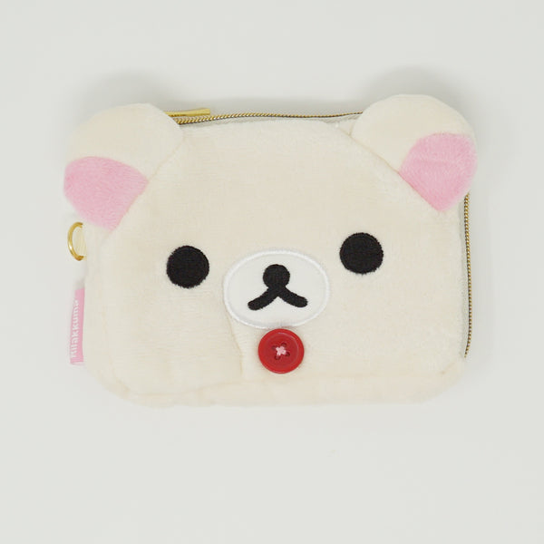 2016 Korilakkuma Plush Pass Case Pouch - Rilakkuma
