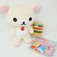 2012 Korilakkuma Lawson Limited Posing Plush Set (no Kiiroitori)
