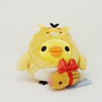 Kiiroitori in Yellow Pig Costume with Mini Boar Plush - 2019 Year of the Pig