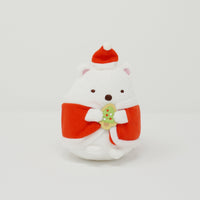 Shirokuma Plush Keychain - Sumikkogurashi Christmas