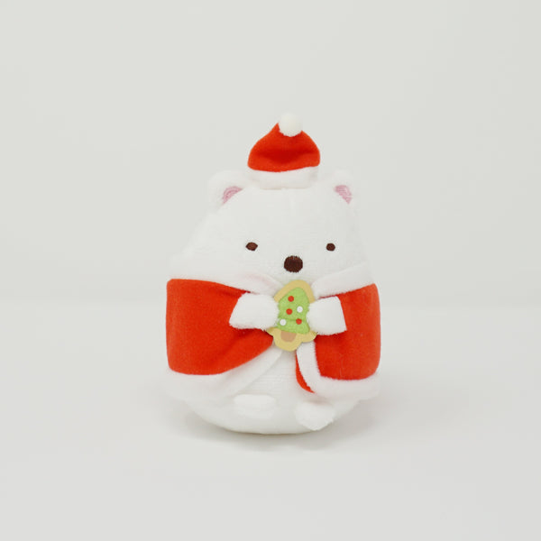 Shirokuma Plush Keychain - Sumikkogurashi Christmas