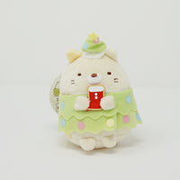 Neko Plush Keychain - Sumikkogurashi Christmas