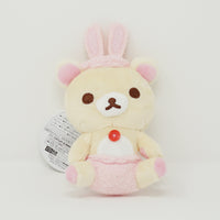 Korilakkuma Plush Keychain - Rilakkuma Bunny Theme
