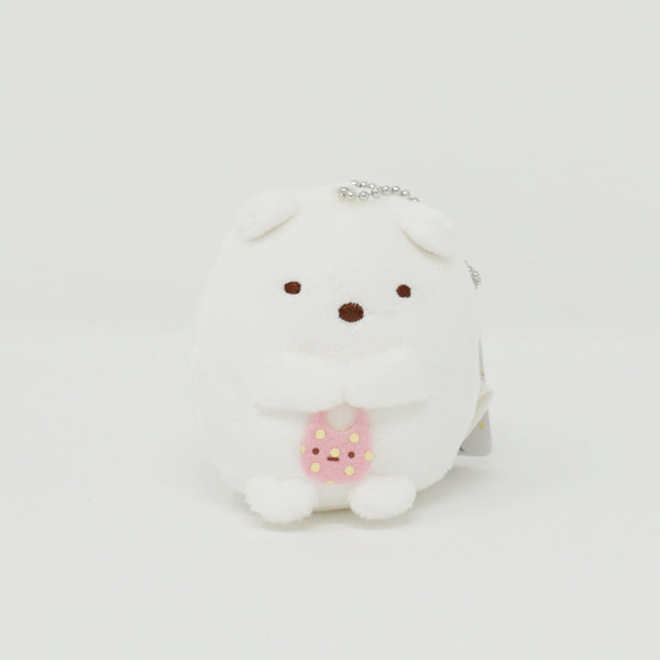 Shirokuma Prize Plush Keychain - Sumikkogurashi Prize Goods