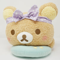 Pastel Rilakkuma Lying Down XL Plush - Rilakkuma Pajama Party