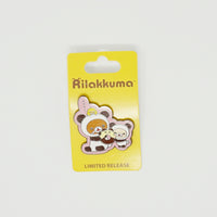 Rilakkuma Panda with Doughnut Limited Edition Pin - Limited Edition
