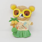 (No Tags) 2013 Rilakkuma with Sunglasses Plush - Aloha Hawaii Theme - San-X