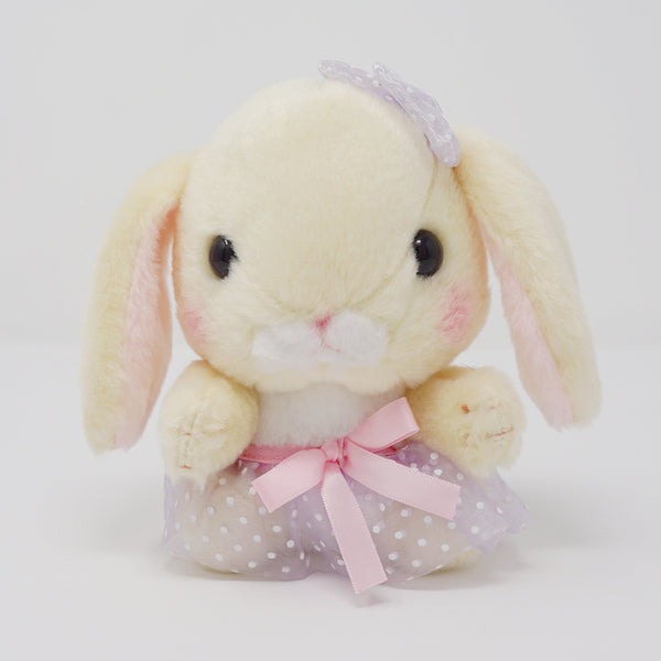 Lavendar Skirt "Hiyoppi" Pote Usa Loppy Plush - Amuse