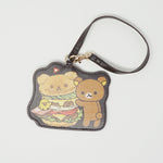 Keychain Strap and Card Case - Rilakkuma Deli