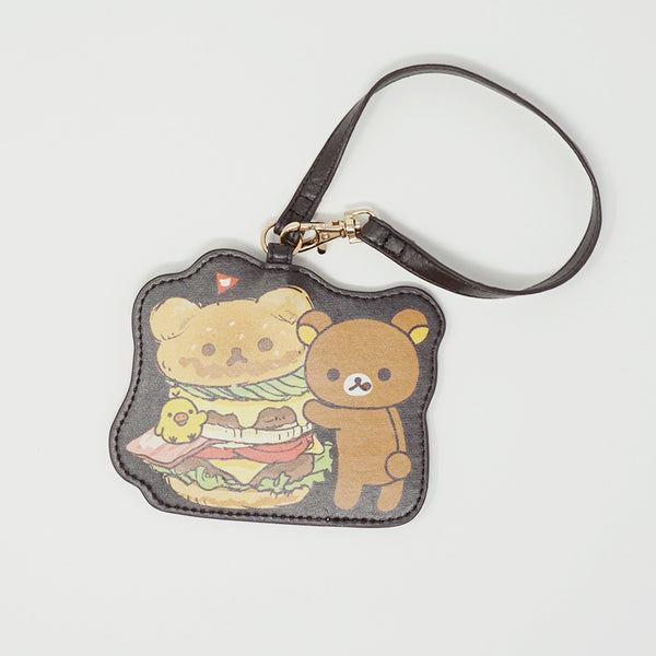 Keychain Strap and Card Case - Rilakkuma Deli
