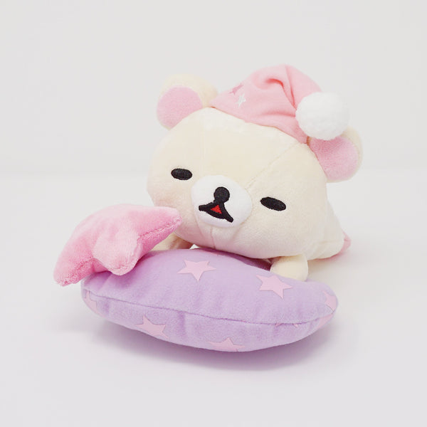 2009 Sleepy Korilakkuma with Cushion Plush - Staying up Late Theme Rilakkuma