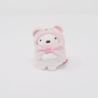 Shirokuma in Pink Mouse Oufit Tenori Plush - 2020 Year of the Mouse - Sumikkogurashi