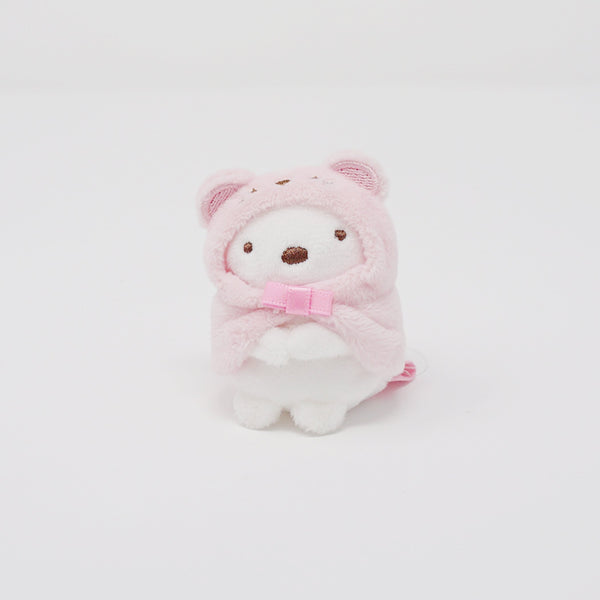 Shirokuma in Pink Mouse Oufit Tenori Plush - 2020 Year of the Mouse - Sumikkogurashi