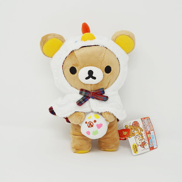 2012 Chicken Poncho Rilakkuma with Egg Plush - Caravan Limited Rilakkuma