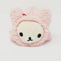 Fuzzy Pink Korilakkuma Zipper Pen Pouch - Rilakkuma