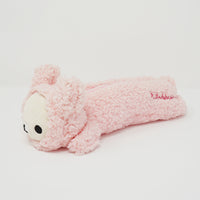 Fuzzy Pink Korilakkuma Zipper Pen Pouch - Rilakkuma