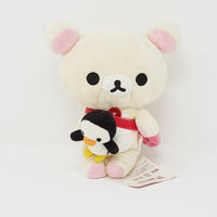 2007 Korilakkuma with Strawberry Bag Plush - Mischevious Korilakkuma Theme - Rilakkuma