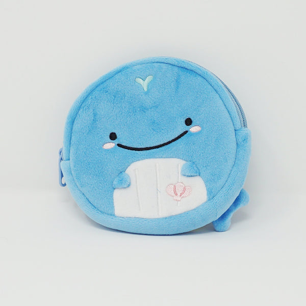 2018 Lost Baby Whale Coin Case Pouch - Jibensan Face Theme