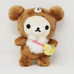 2016 Korilakkuma in Chairoikoguma Outfit Plush - Korilakkuma's New Friend Theme - Rilakkuma