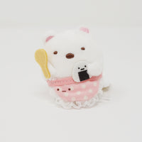 2018 Shirokuma with Onigiri Tenori Plush - Sumikkogurashi Market