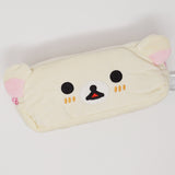 Korilakkuma Face Zipper Pouch