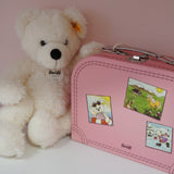 Lotte Teddy Bear Pink Suitcase Set Plush - Steiff