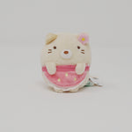 Neko with Strawberry Apron Tenori Plush - Strawberry Fair Sumikkogurashi
