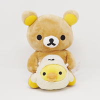 2006 Rilakkuma and Lamb Kiiroitori Plush Set - Goodnight Theme Rilakkuma