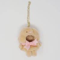 2019 Tonkatsu Kigurumi Outfit for Tenori Plush Plush Keychain - Sumikkogurashi Collection