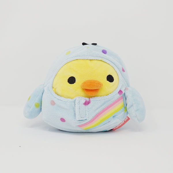 (No Tags) 2010 Kiiroitori Plush - Happy Rainbow Theme Rilakkuma - San-X