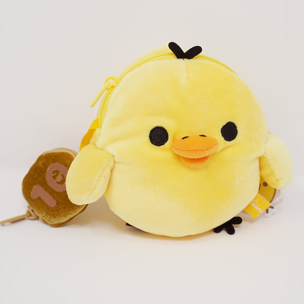 2019 Kiiroitori with 10 Yen Coin Plush Pouch - Kiiroitori Muffin Cafe Theme - Rilakkuma