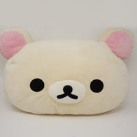 Korilakkuma Die Cut Face Cushion Pillow - Rilakkuma