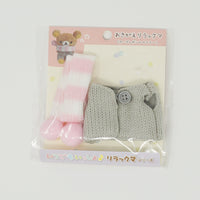 2019 Pink Scarf and Sweater Plush Outfit - Always Together Rilakkuma Going Out Theme